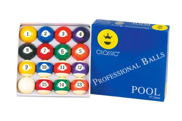 Billiard Ball Set Pool Classic A-Grade 57,2 mm
