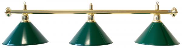 Pool Table Light Evergreen Green 3 Bells